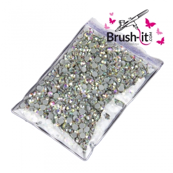 1440 Stck BlingBling Nailart-Strasssteine *Crystal AB*