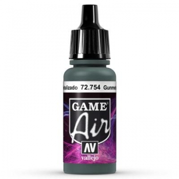 Vallejo Game Air 17ml *Gunmetal* 754*