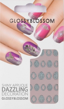 Nail-Sticker Glossy Blossom No. 591