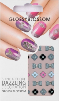 Nail-Sticker Glossy Blossom No. 597