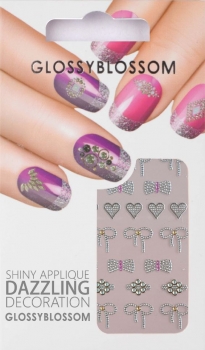 Nail-Sticker Glossy Blossom No. 601