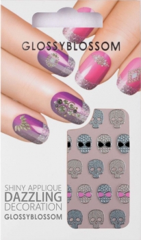 Nail-Sticker Glossy Blossom No. 587