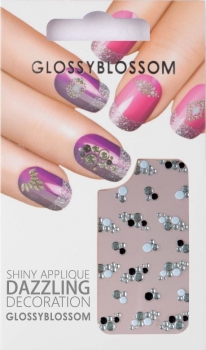 Nail-Sticker Glossy Blossom No. 592