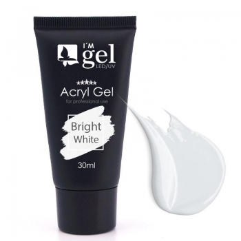 I'M gel: Acryl-Gel TUBE *BRIGHTwhite*