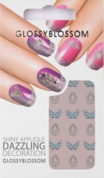 Nail-Sticker Glossy Blossom No. 589