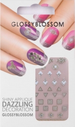 Nail-Sticker Glossy Blossom No. 639